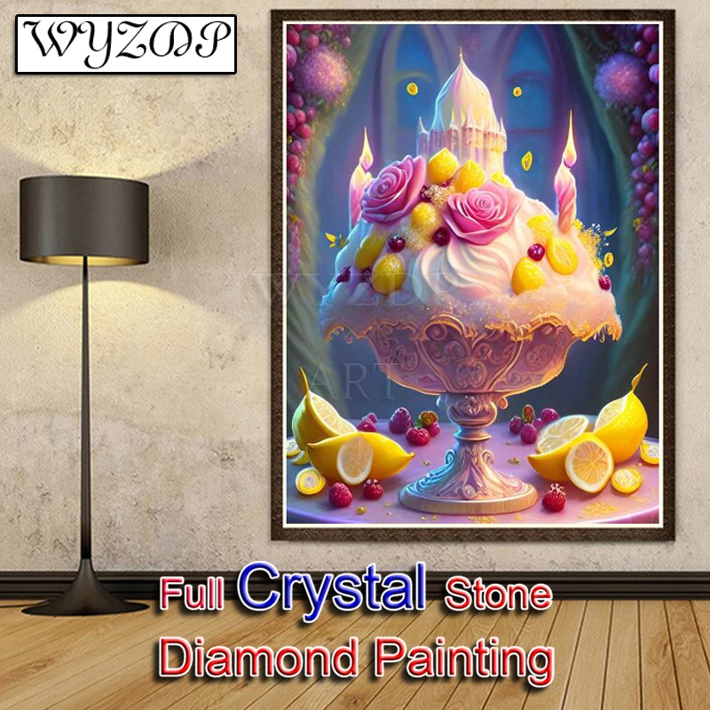 

5D Diy 100% алмазная живопись, искусство бриллиантов, квадратная Алмазная вышивка, вышивка крестиком, алмазная живопись, украшение для дома 231213