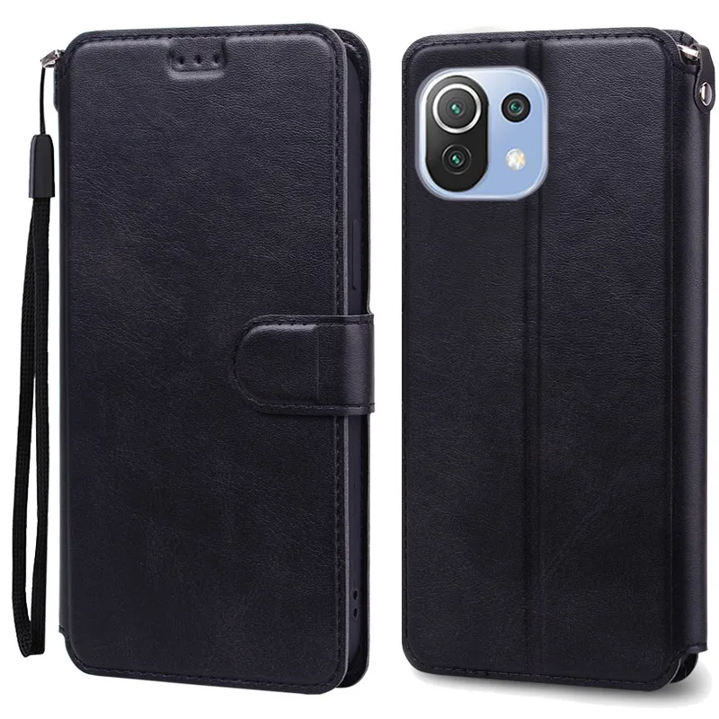 For Xiaomi Mi 11 Lite Case Xiaomi 11 Lite NE 5G Leather Wallet Flip Case For Xiaomi Mi 11 Lite / Mi11 11i Case Cover Coque Funda 2