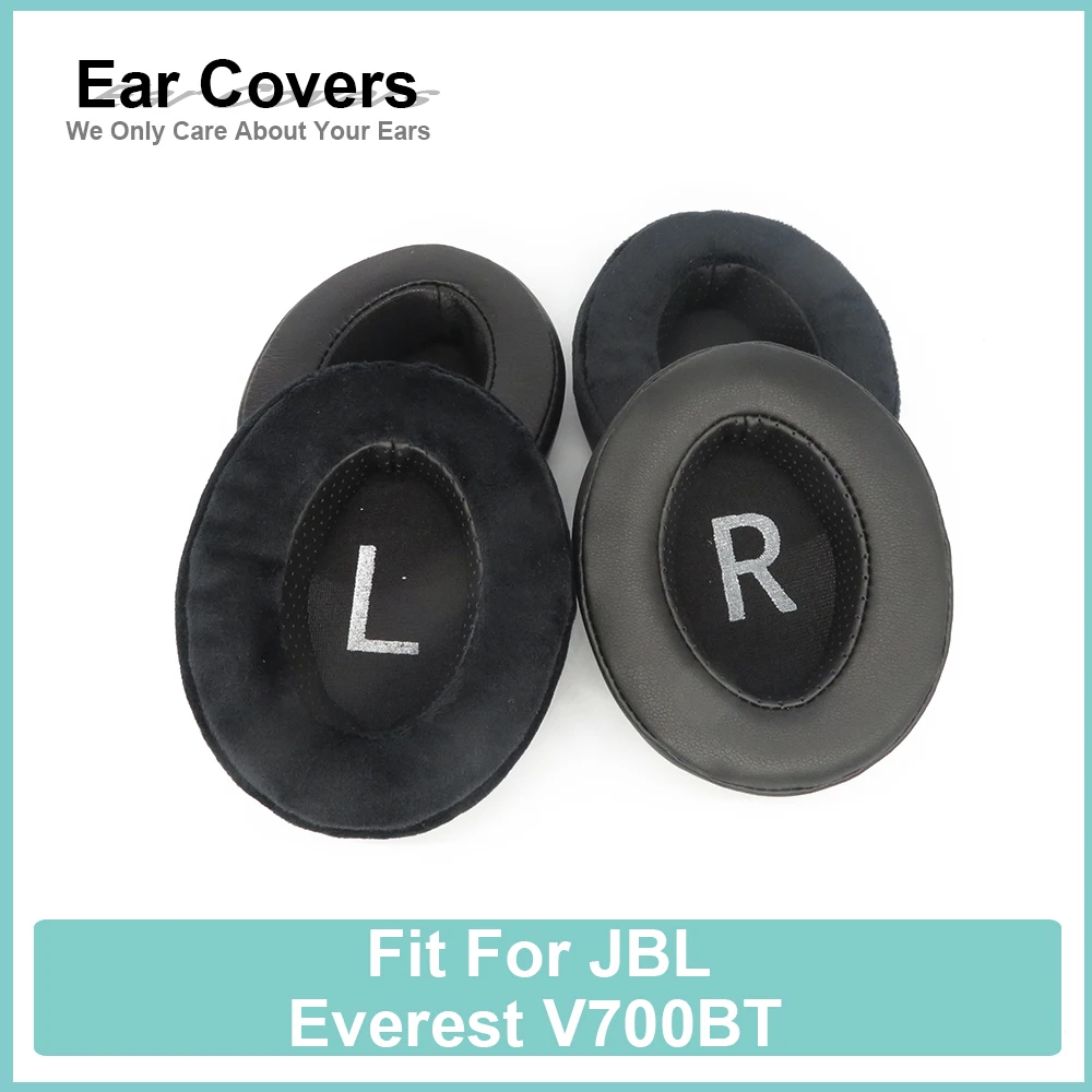 

Earpads For JBL Everest V700BT Headphone Earcushions Protein Velour Sheepskin Pads Foam Ear Pads Black