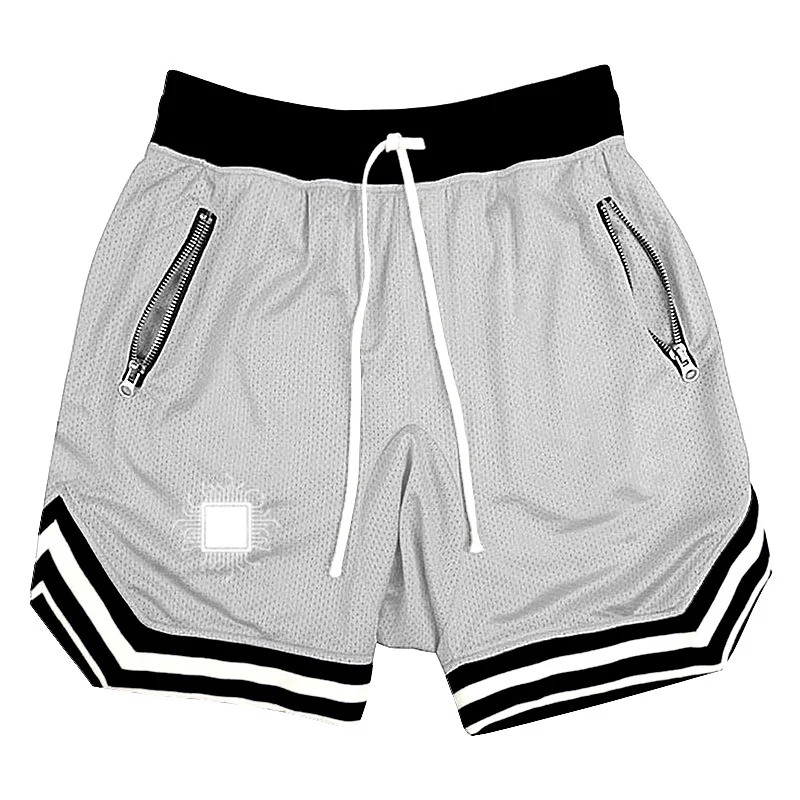Mens Siwmwear 2023 New CPU Processor Circuit Diagram Hot Summer Swim Trunks Sport Gym Running Shorts Male Beachwear