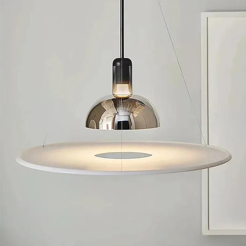 Italy FLos Frisbi Flying Saucer Pendant Lamp for Bedroom Dining Kitchen  Island Living Room House Decor Led UFO Lighting Fixture 4