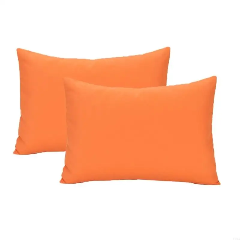 Y4QA Children Travel Pillow Cover 2pcs Breathable Microfiber Pillow Case Kids Bedding