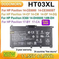 Batterie pour ordinateur portable HP Pavilion 15-DA 15-DB 15-DW 15-CS 15-DY 17-BY 17-CA, occupation CE, occupation CF, occupation DF, occupation DQ, DK, HT03XL, 3470mAh, offre spéciale 1
