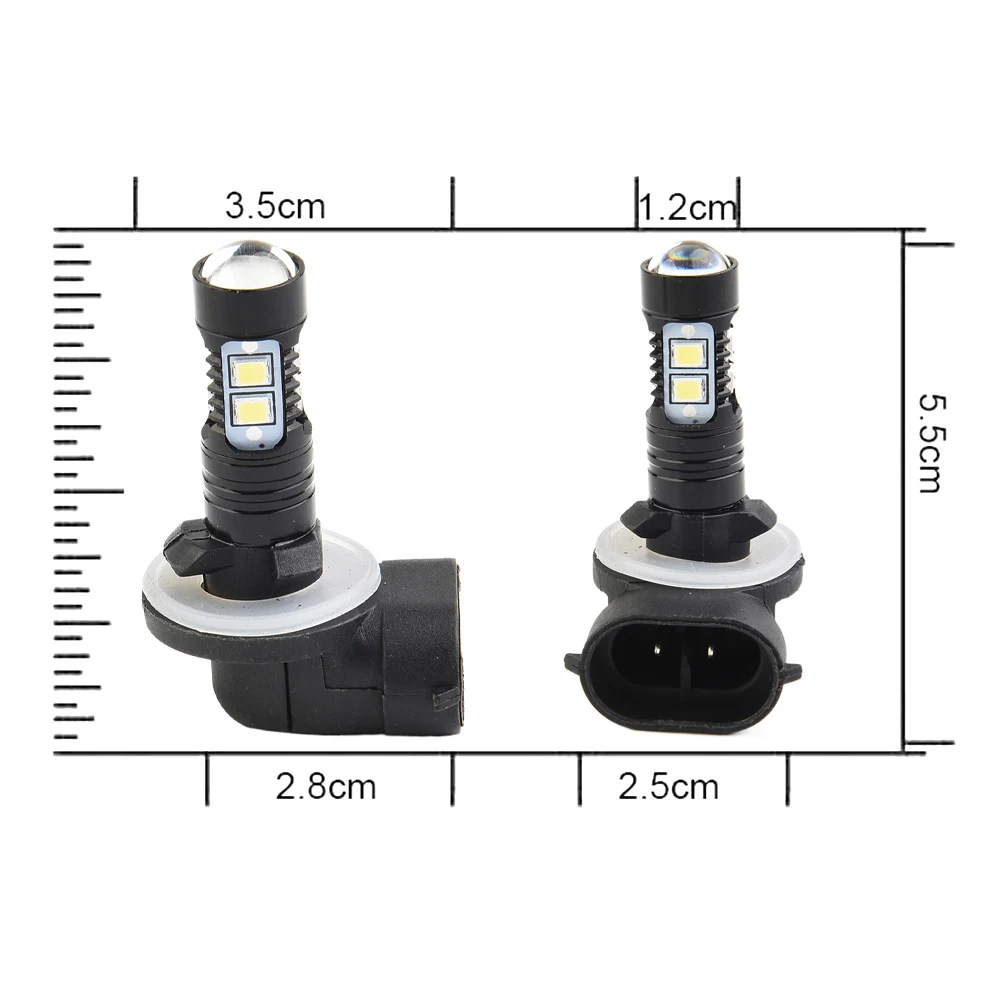 

Accessories LED Bulbs LED LIGHT BULBS LED Headlight Bulbs 12V&55W 2PCS 6000K For Polaris Sportsman 300 400 450