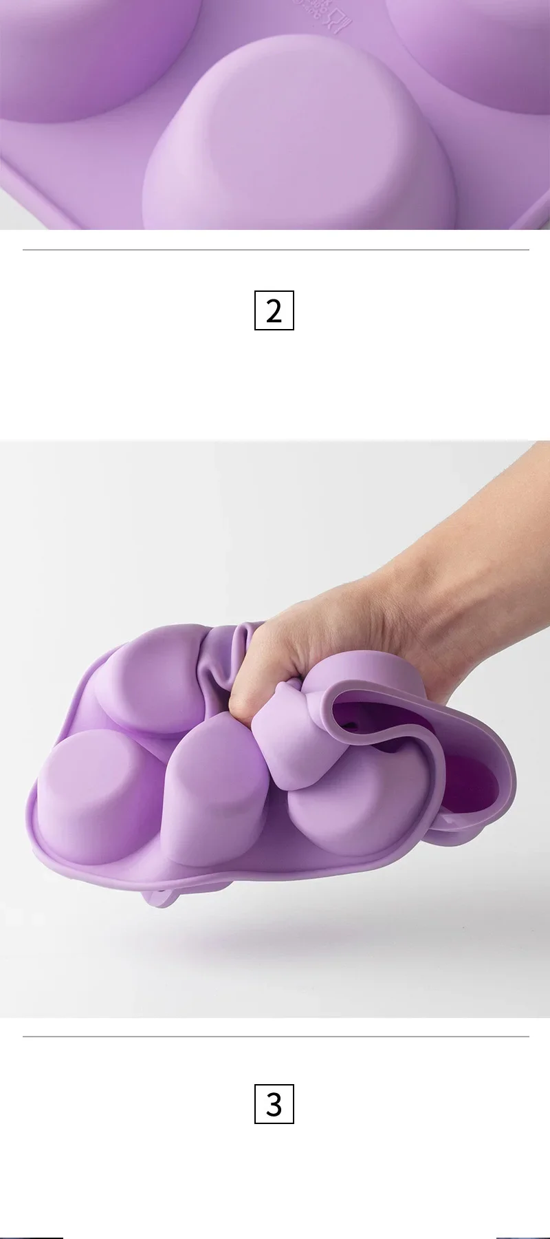 12-Hole Silicone Baking Mold – 3D Round Sphere Cake Pan, Chocolate, Muffin, Cupcake, DI... - SKU CCM01902 - UGI Packaging