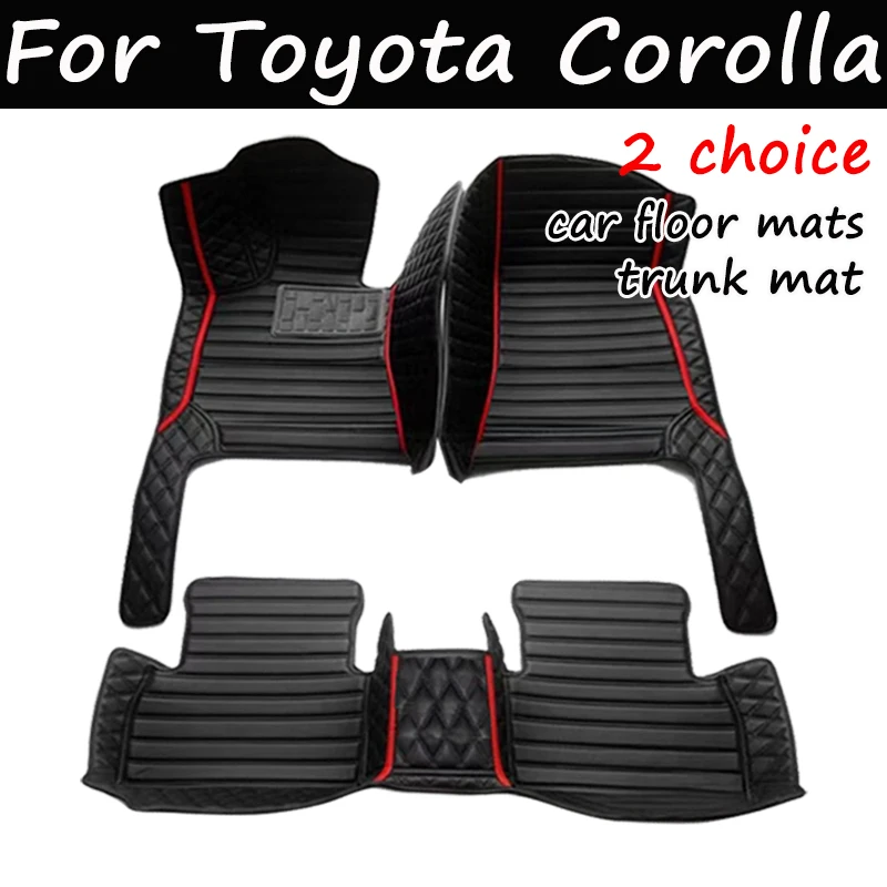 

Кожаные автомобильные коврики для Toyota Corolla E210 210 2019 2020 2021