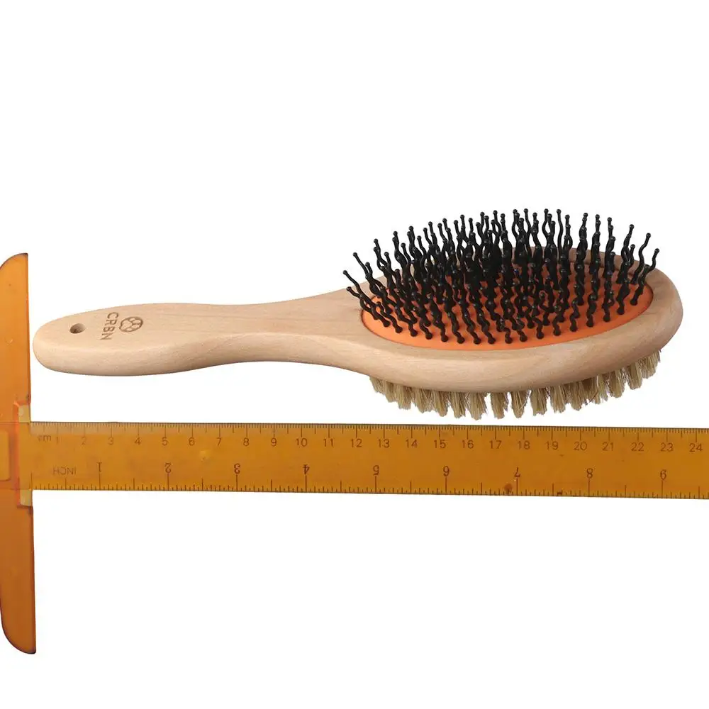 강아지 강모 브러시, 강아지 핀 브러시, 인체공학적 핸들, 잡기 쉬움, 슬리커 브러시, 롱 핀 브러시, 개 그루밍 브러시