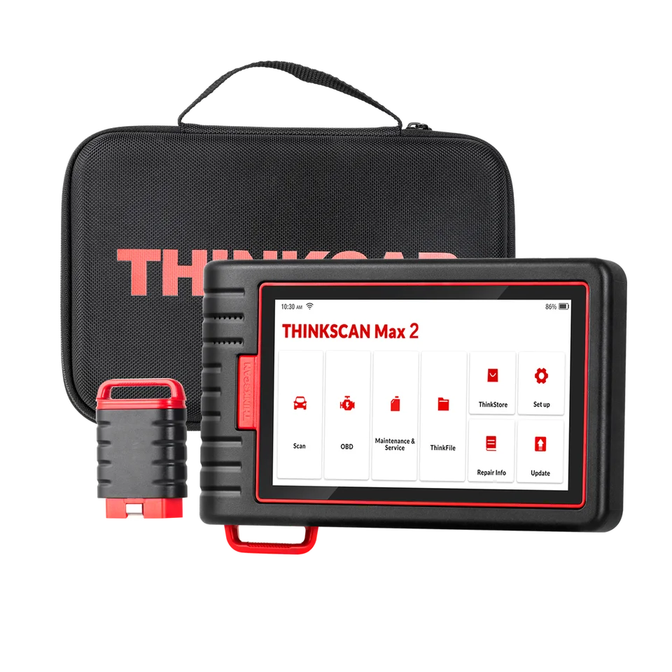 

THINKCAR Thinktool ThinkScan Max 2 Full system Lifetime free AF DPF IMMO 28 Reset ECU Coding OBD2 Scanner Support CANFD For GM