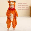 MICHLEY Carnival Winter Baby Rompers Hooded Flannel Toddler Infant Clothes Overall Bodysuits Jumpsuit Costume For Kids Girl Boy 2