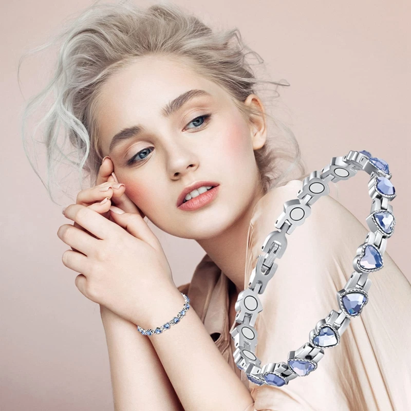 Crystal様 Pain Relief Strength Bracelet | Magnet Jewelrys | Gauss