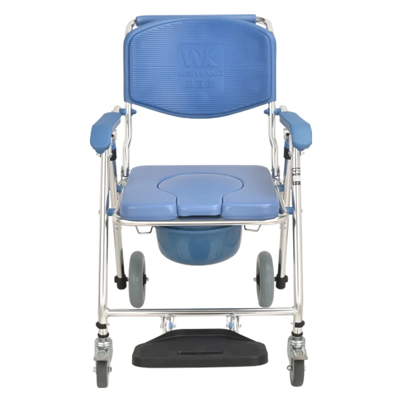 Chair shower comfortable modern use foldable commode for elderly 3