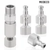 Airbrush Quick Disconnect Coupler Release Fitting Plug, 6pcs 1/8 in BSP Male and Female Connections Adapter Air Brush Accessory 1