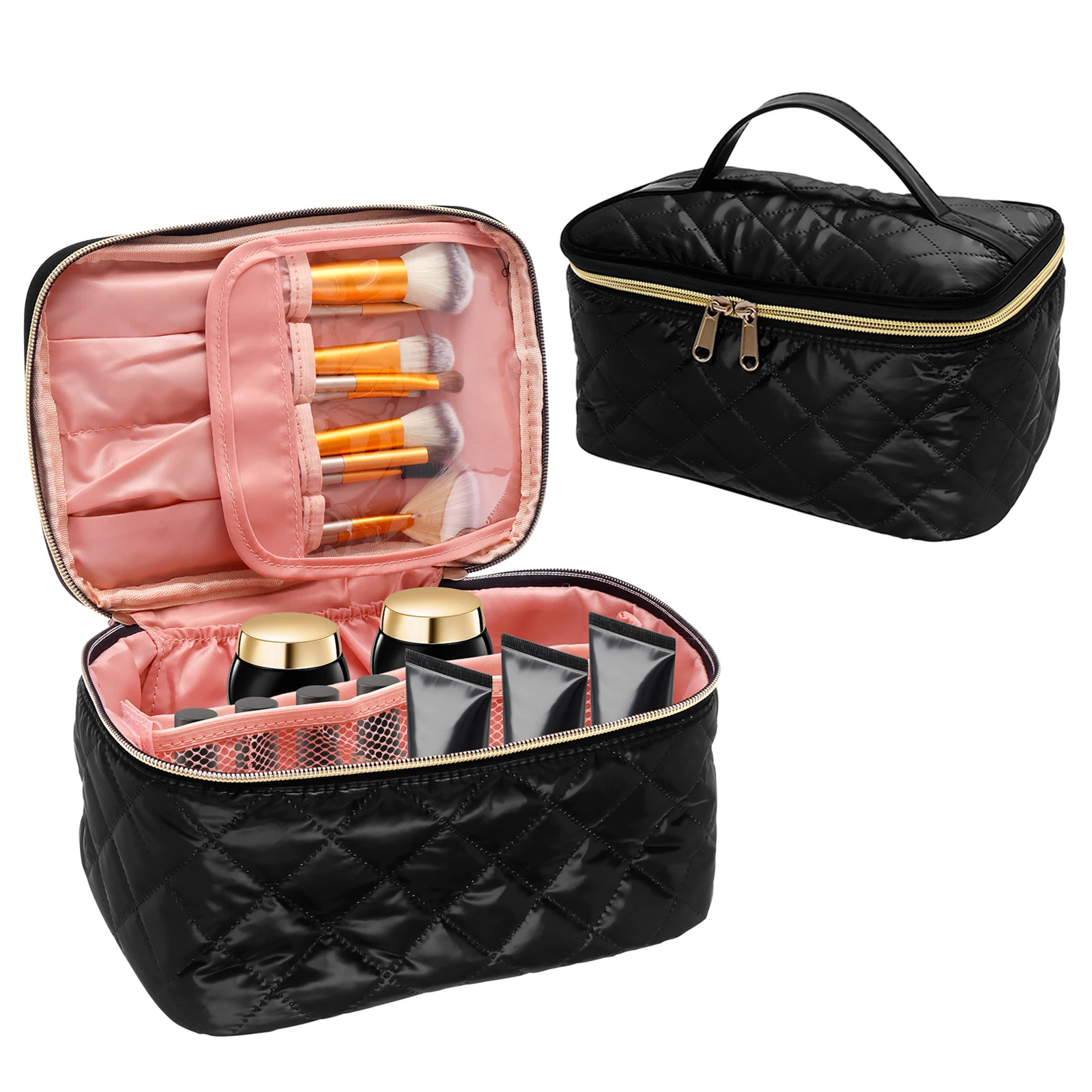 Portable Polyester Nail Polish Storage Bag