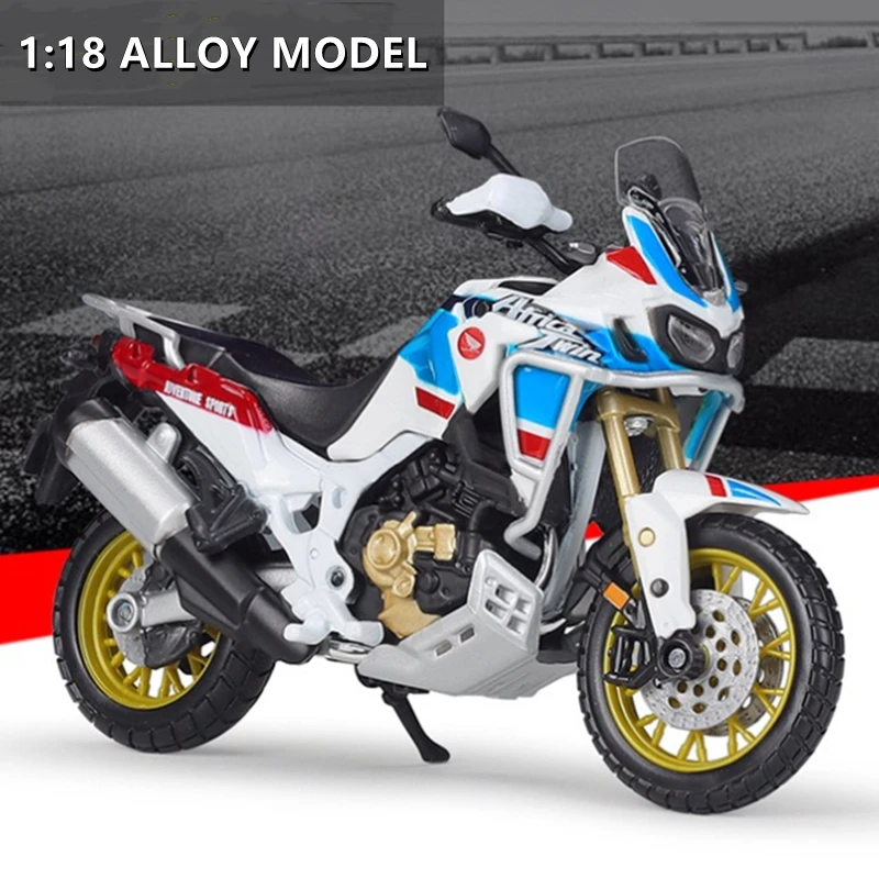 

Коллекция моделей гоночных мотоциклов HONDA Africa Twin Adventure 1:18 из металлического сплава