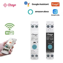 Wi-Fi Smart Circuit Breaker with Power Metering for Smart Home Automation