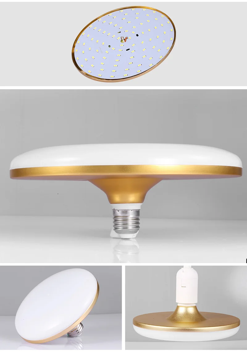 Description Picture 4 of itemHight Brightness Led Bulbs E27 UFO Led Bulb For Bedroom Dinning Room Cold White 15W 20W 30W 40W 50W 60W Led Light Bulbs 220V