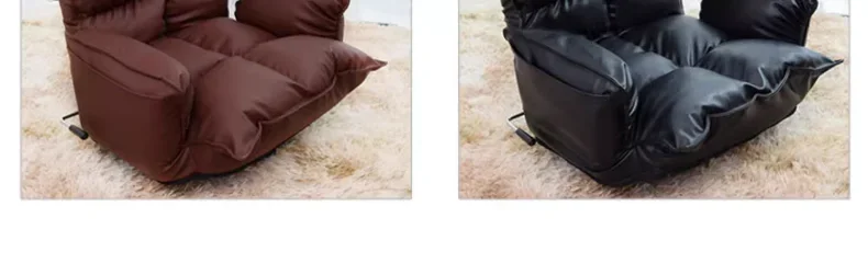 Lazy Simple and Comfortable Lounge Chair, Modern Tatami Living Room Bedroom Bay Window Foldable Leisure Sofa Home Furniture
