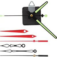 1 Set Quartz Clock Movement DIY Wall Clock Mechanism with Clock Hands Clock Repair Parts clock making kit 1