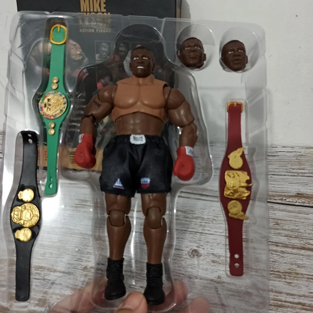 Figura de acción del campeón de boxeo Mike Tyson, muñeco coleccionable de  PVC, Boxer redondo Final, estatuilla con cinturón, modelo de juguetes,  regalos, 18cm - AliExpress