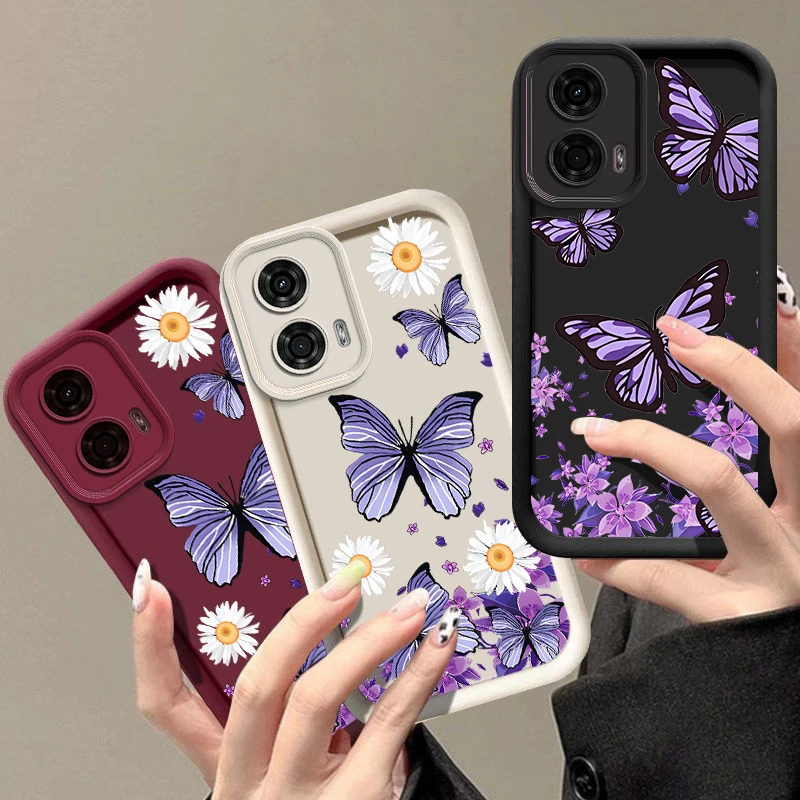 Elegant Butterfly Sky Eye Phone Case - Stylish Protective Cover