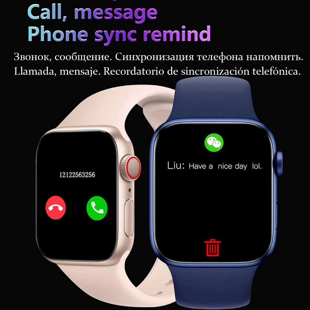 IWO Ʈ ġ  ø 7 NFC 1.9 ġ  Smartwatch   ɹڼ ƮϽ ƮĿ ð ȵ̵ IOS