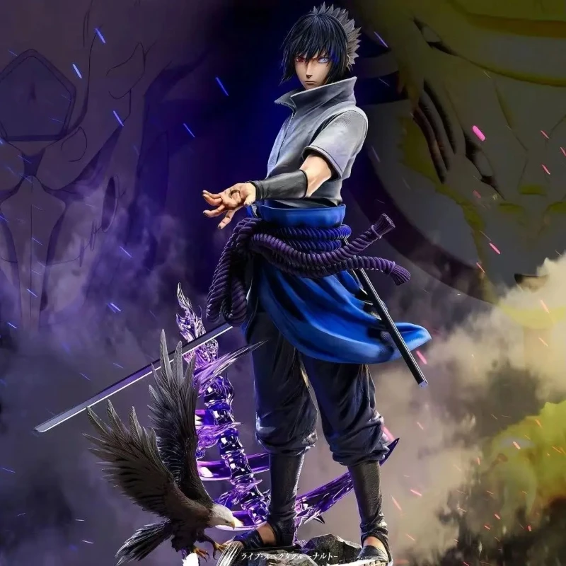 Naruto Anime Character Action Figure Set - Naruto, Kakashi, Sasuke, Itachi Figurines for Decoration Collection