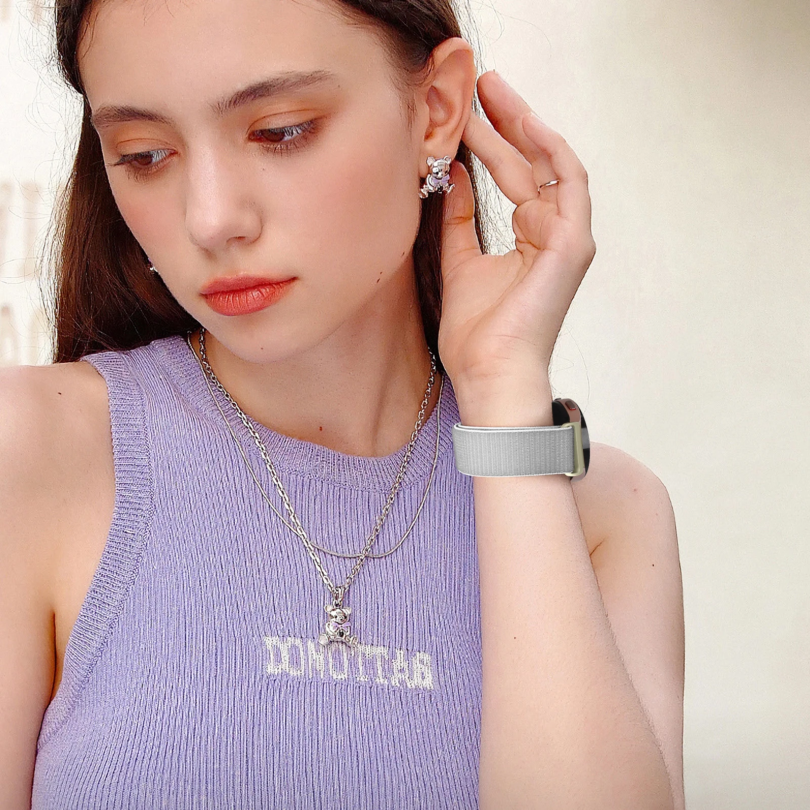 Magnetic nylon Band For Samsung Galaxy Watch 7 FE 6 4 Classic 5 pro 44mm 40mm 47mm 43mm 45 No gaps bracelet Galaxy Watch 7 Strap 6 Magnetic nylon Band For Samsung Galaxy Watch 7 FE 6 4 Classic 5 pro 44mm 40mm 47mm 43mm 45 No gaps bracelet Galaxy Watch 7 Strap – Bild 6