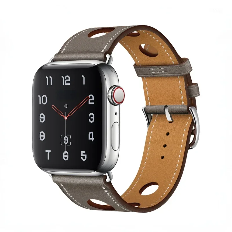 Premium Genuine Leather Watch Bracelet Strap – Timeless Elegance