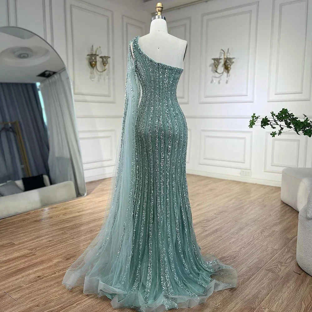 ☆Draped Dress_Turquoise S25078ab1f2cb4a178a0ef347e2456