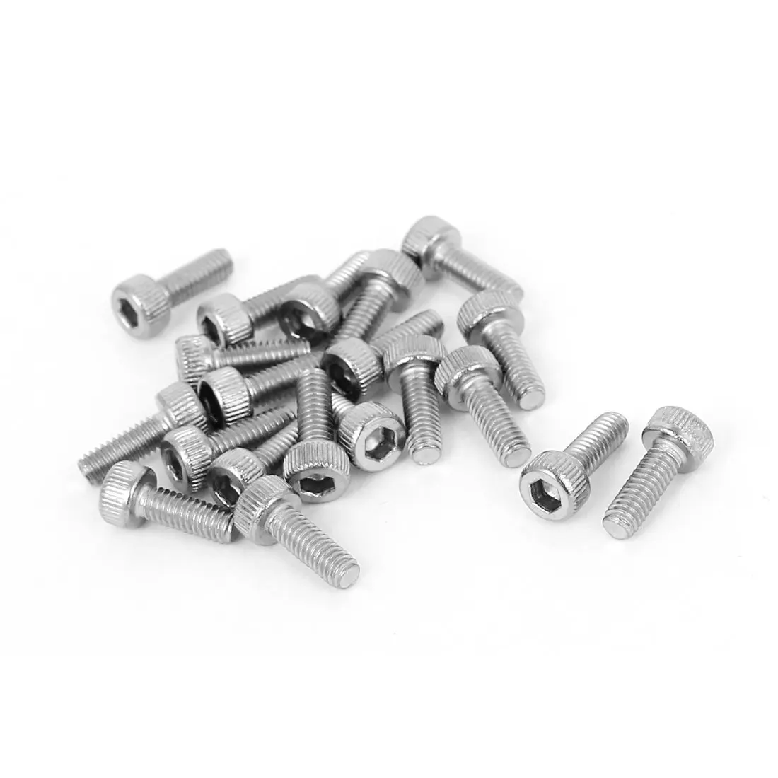 

Kidisoii 9mm Long M2.5x7mm Socket Cap Screws Hex Key Head Bolts 100 Pcs