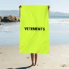 Fashion Towel Soft Pool Gift For Travel Gym Shower Camping Quick Dry Sports V-Vetements Logo Large Beach Towel 3