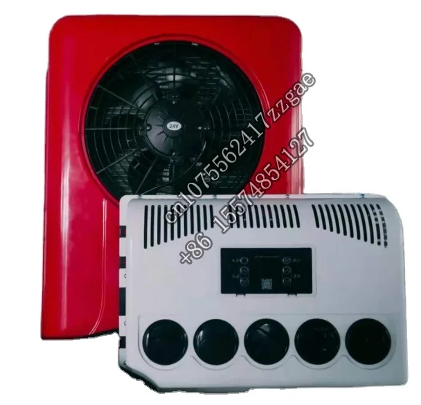 

Universal R143a 24V electric car air conditioning systems for car or trucks QKT30D