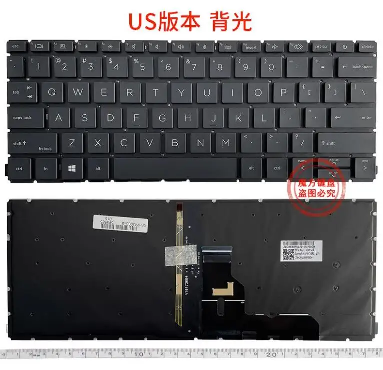 Nuovo Per Hp Probook 430 G8 435 G7 435 G8 Tastiera Retroilluminata Usa