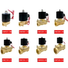 Solenoid Valve Normally Closed High Quality Brass DN6/8/10/15/20/25 1/4