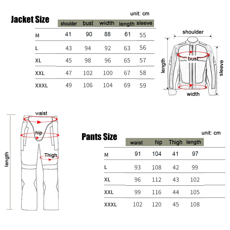 Riding Tribe Women Motorcycle Jacket Suit Jacket Breathable Mesh sport Motorbike Clothing Set Protective Gear,JK52