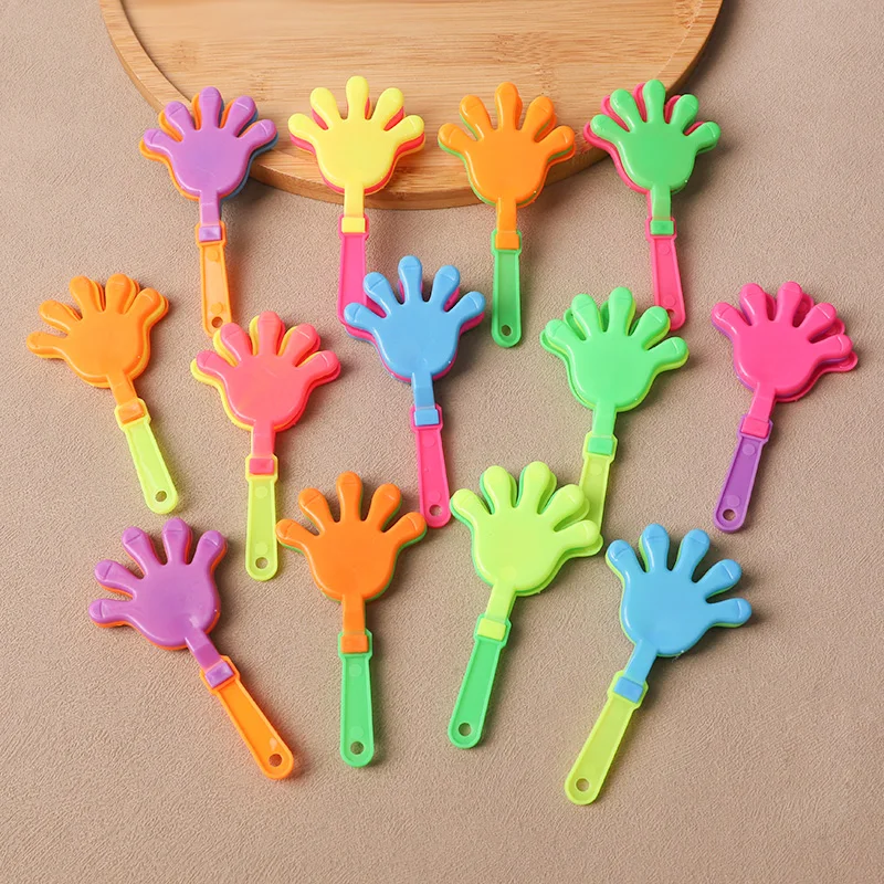 12/24 Stück Bunte Mini-Handklatscher für Sportwettkämpfe, Spiele, Anfeuerungsartikel, Geburtstagsparty-Geschenke – Detail 1