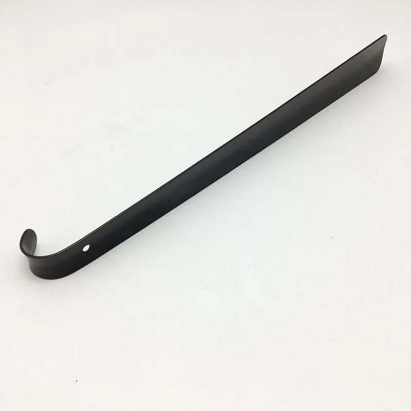1PC Metal Shoe lifter ​Professional Shoehorn Practical Durable Metal Black ​Tone Shoe Born Lifter Stainless Steel Long Handle