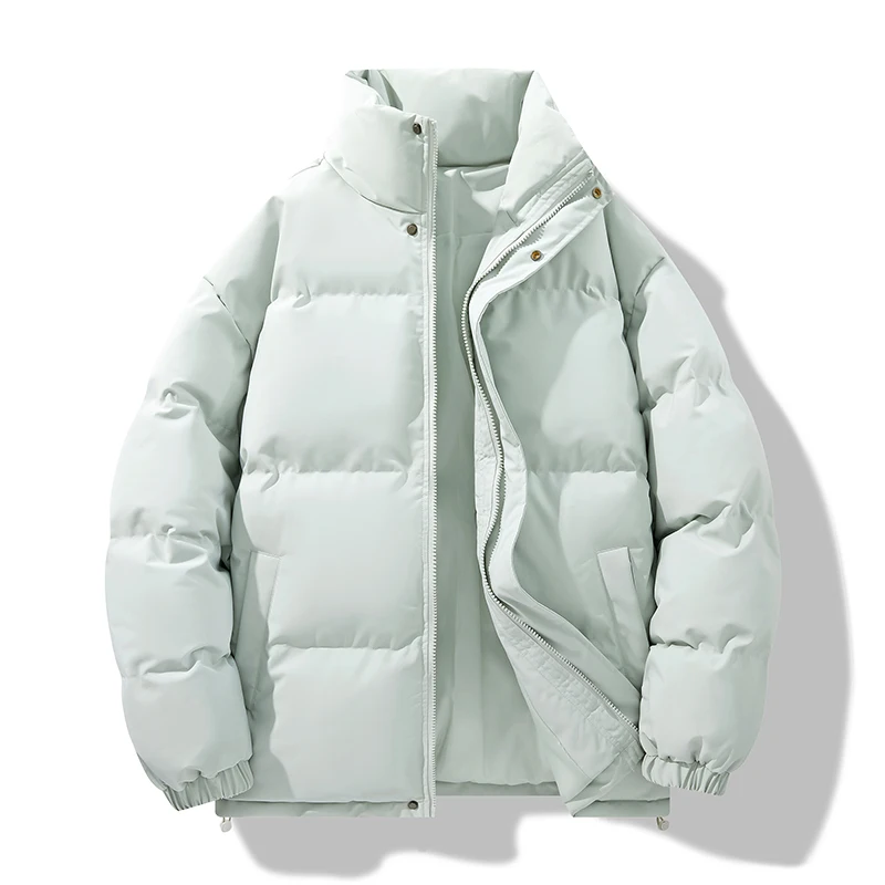 المألوف الوقوف طوق سترة منفوخة الرجال بلون القطن و...