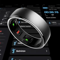 New R10 Waterproof Smart Ring Health Monitor Men & Women Health & Sleep Monitor Smart Rings Multi-sport Modes QRing APP