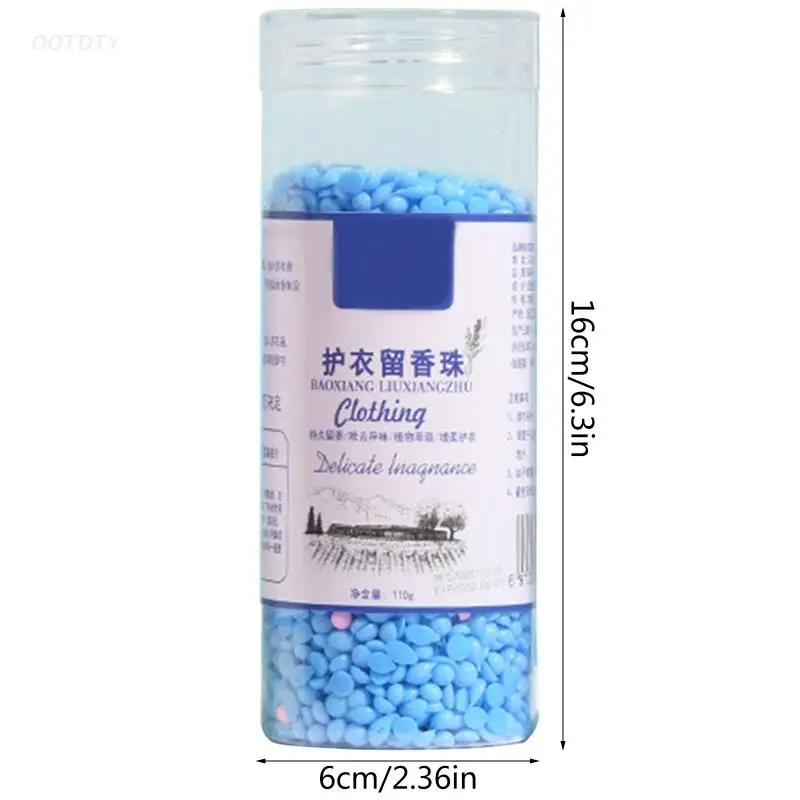 110g Bottle Laundry Beads Lasting Fragrance Odor Remover Scent Bead for Washing Machine Clothes Clean Detergent Supplies MB