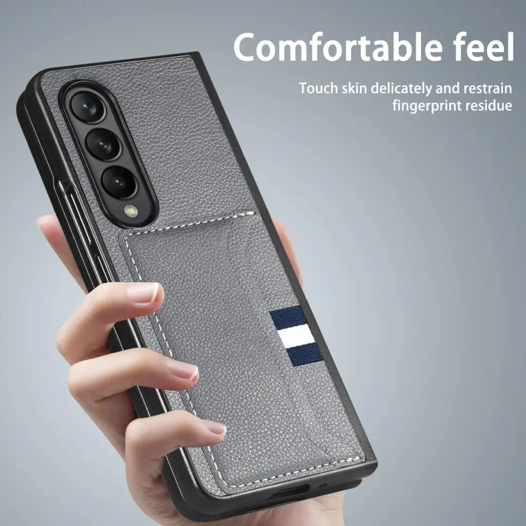 Custodia Pieghevole In Pelle Business Antigraffio Di Nuovo Stile Per Samsung Galaxy Z Fold4 Fold5 Fold5 Fold3 Fold2 Fold2 Folfold 3 2 5G Card Hold