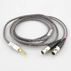 Image for 8 Core HIFI 4pin UPOCC 2.5 4.4mm XLR Balanced Earp 