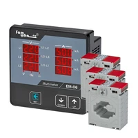 Samwha-Dsp EM-06 Digital Multimeter, Three Phase Volt(L-L),(L-N), Ampere ,Frequency, Phase Sequence Display Panel Meter 12 in 1 2