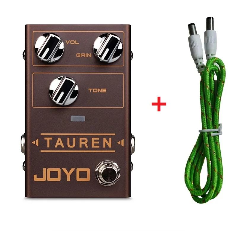 

JOYO R-01 Tauren педаль для гитарного эффекта овердрайв Эффект педали с высоким коэффициентом усиления для электрогитары аксессуары для педали перегрузки гитары