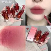 Artistic Soft Mist Mousse Lip Glaze Velvet Matte Lipstick Holding Makeup Not Easy to Sticky Cosmetics Lipstick 1