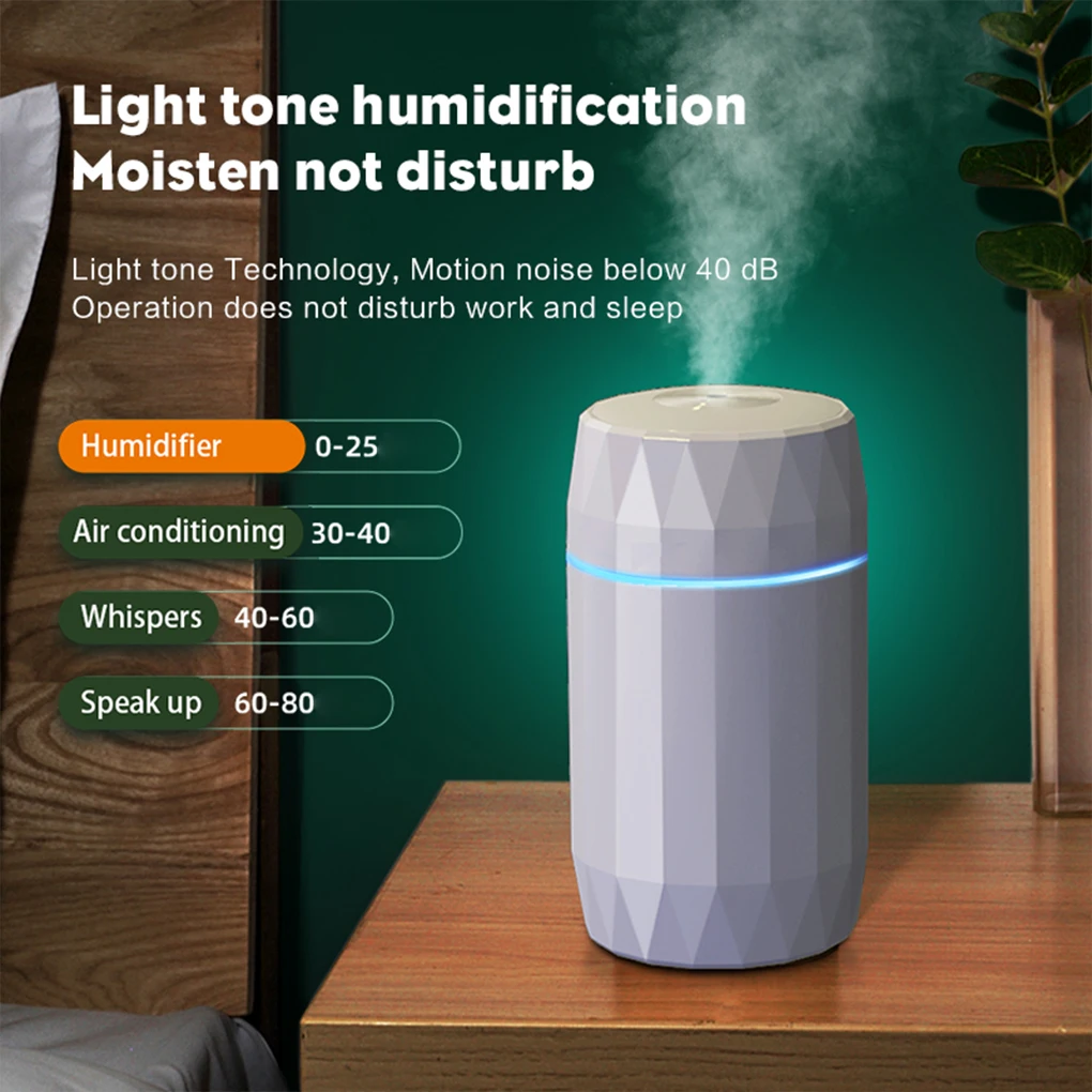 USB Air Humidifier Household Usb Atmosphere Lamp Desktop Intelligent Large Capacity Aromatherapy Gift Humidifier