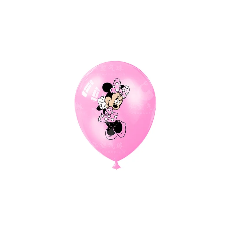 Ballon en Latex Minnie Mouse, 12 pouces, fournitures de décoration, pour  fête, mariage, anniversaire - AliExpress