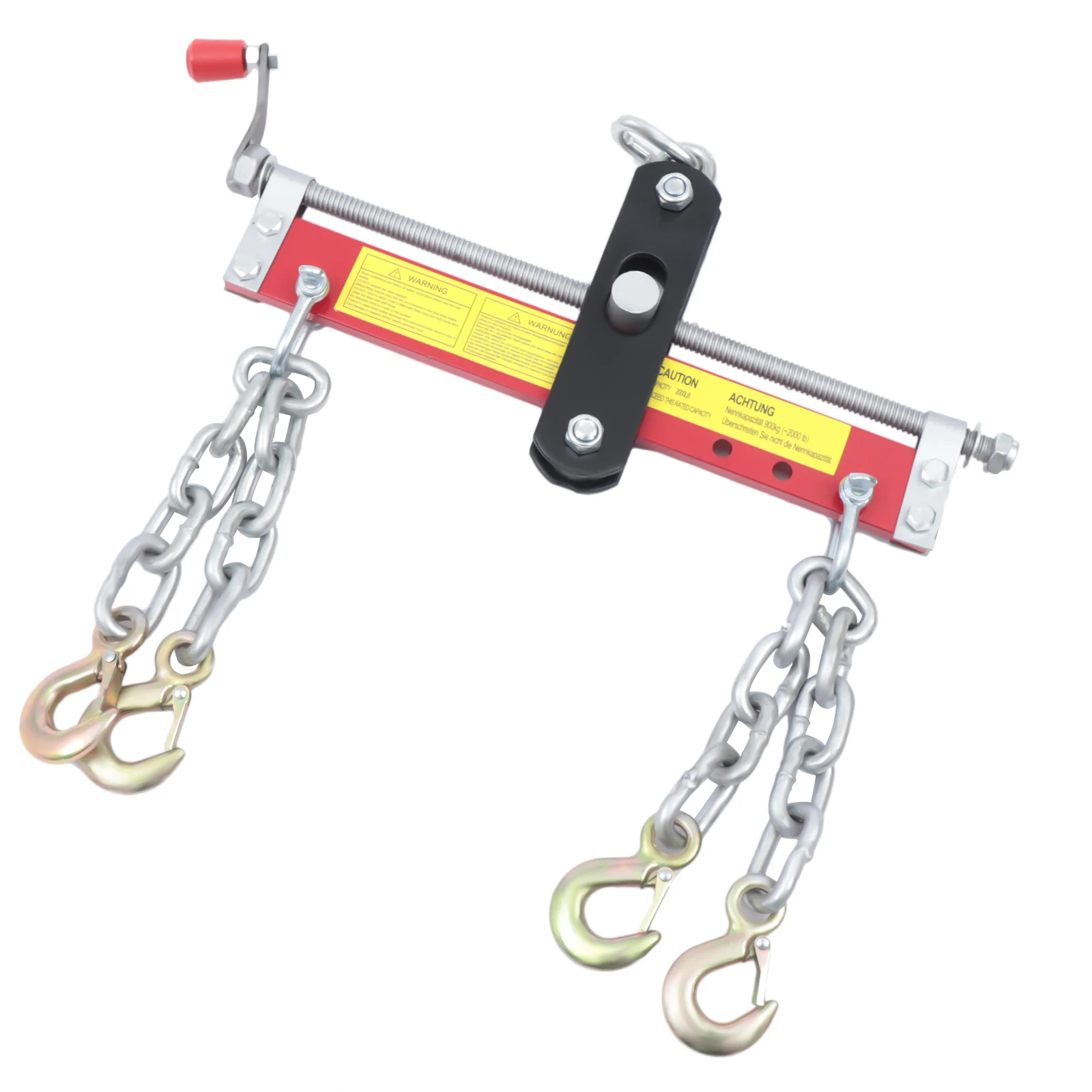 Werkstattkran-Positionierer, 900 kg Balancer, Motorkran, Hebekran mit 4 Ketten, Kettenlänge 28,5 cm, Traverse-Kran – Detail 3