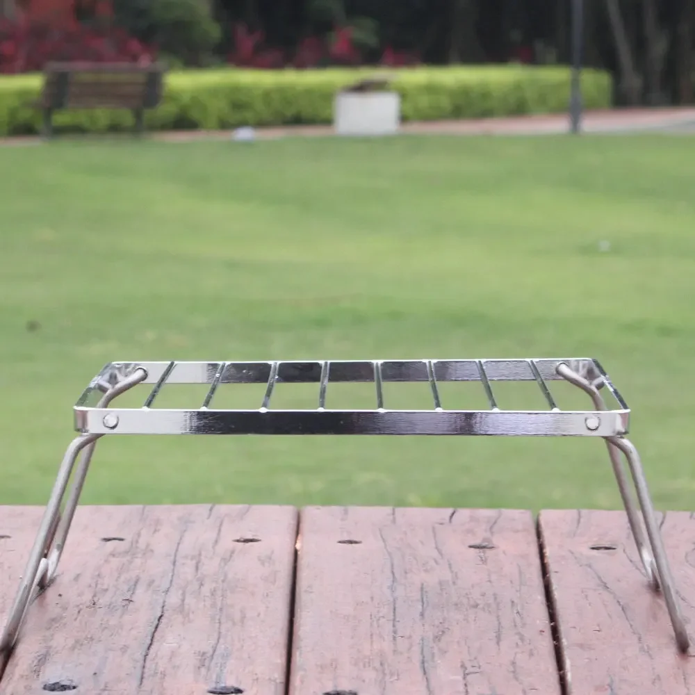 Outdoor camping small portable Folding charcoal barbecue picnic mini bbq grill for backpacking