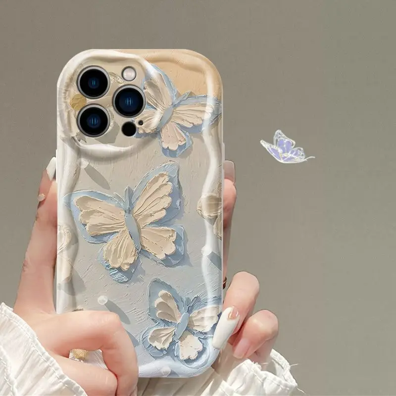 Stylish Butterfly Print Phone Case
